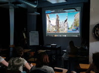 Prezentacja prac plenerowych - czerwiec 2024 r.; fot. Grzegorz Rusinek